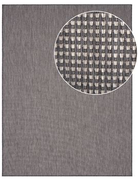 Alfombras de interior y exterior Navona antracita 80x150 cm