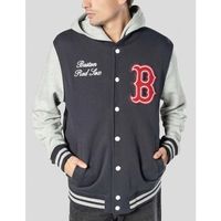 new-era chaquetas chaqueta boston redsox mlb throwback prep navy para hombre
