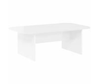 mesa de cafe - mesa de centro - mesa baja brillante 93 x 53 x 33 cm madera de ingenieria
