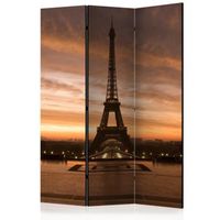 biombo - evening colours of paris 135x172 cm