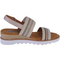 skechers sandalias desert kiss hi - tea time para mujer