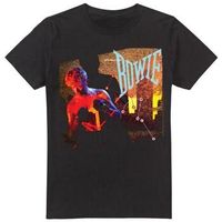 david bowie camiseta manga larga lets dance para hombre