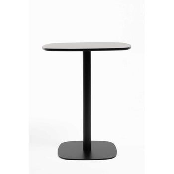 Mesa Sunset 80 Cm De Madera 74.50*80*80 Cm - Negro