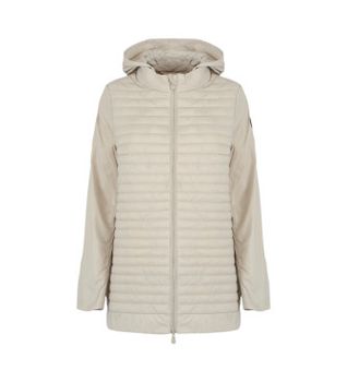 Save The Duck para mujer. D41165W-GIGO20 Abrigo acolchado Lorena beige (M), Casual, Nylon