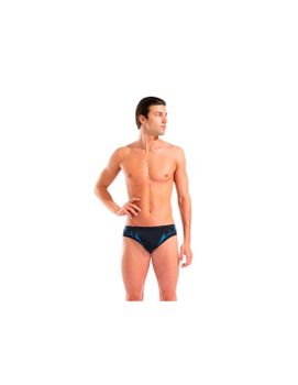 Bañador de Natación Arena Graphic Hombre Negro/Turquesa