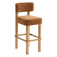 taburete de bar noali cuadrado 1045 cm de altura color bronce - atmosphera createur dinterieur