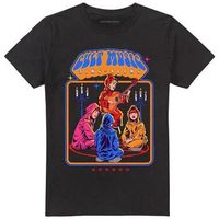 steven rhodes camiseta cult music sing-along para mujer