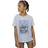 disney camiseta mandalorian best dad para nina