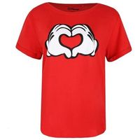 disney camiseta manga larga love hands para mujer