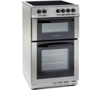 MDC500FS 50 cm Electric Ceramic Cooker - Silver, Silver