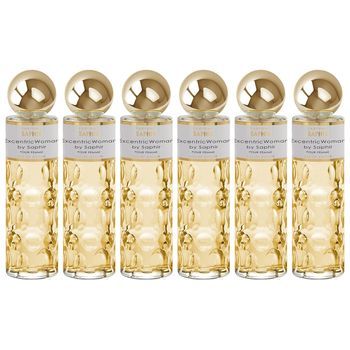Pack De 6 Eau De Parfum Mujer Saphir Excentric Woman 200ml