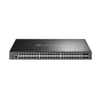 conmutador tp-link omada sg3452x 48 puertos gigabit l2 4 ranuras sfp 10g
