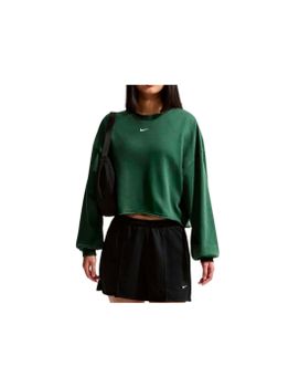 Sudadera Nike Nsw Nk Chill Ft Crew Mujer Verde