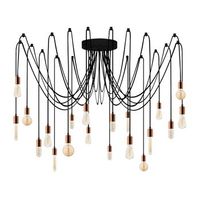 lampara de techo kabluni-mr-920 cobre hierro 246x246x102 cm