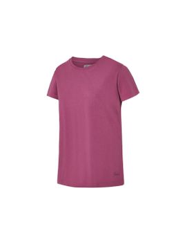 Camiseta de Montaña Joluvi Bambu Mujer Ciruela