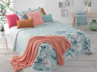 colcha reversible manterol bouquet