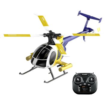 KOOTAI F07 MD500 Pequeño pájaro 2.4G 6CH 6-axial giroscopio Flujo óptico Localización Mantenimiento de altitud Helicópte