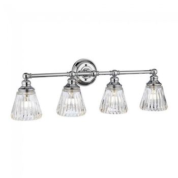 Aplique de pared para baños keynes (4 luces)