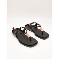 calvin klein jeans sandalias hw02967-06t para mujer