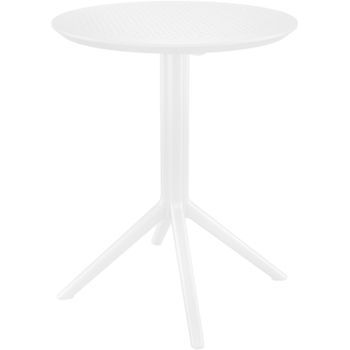 Mesa Plegable Sky Plástico Blanco 60x60x74 Cm Clp