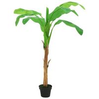 arbol bananero artificial con macetero 180 cm verde vidaxl