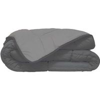edredon 400g  m calgary acero y plata 240x260cm poyet motte
