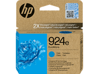 cartucho de tinta - hp evomore 924e hasta 800 paginas certificado carbonneutral azul