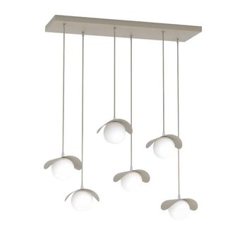Lámpara colgante nera moca (6 luces)