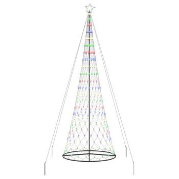 Árbol De Navidad | Decoraciones De Navidad Led Con 455 Led Multicolor 399 Cm Metal