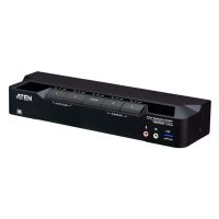 conmutador kvm aten cs1924a 4 ordenadores displayport 8k ultra hd