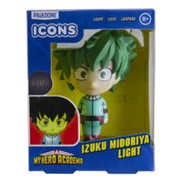 figura lampara icon  paladone lights punto de luz my hero academia deku izuku midoriya 10cm