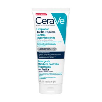 Cerave Cosmética Facial Blemish Clay To Foam Espuma - Arcilla Limpiadora