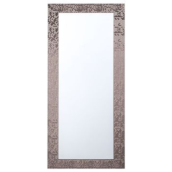 Espejo Para Colgar En La Pared Marrón 50 X 130 Cm Vertical Salón Dormitorio Acabado Elegante Marans