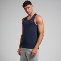 camiseta sin mangas rest day para hombre de mp - azul marino - m