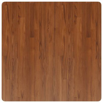 Tablero De Mesa | Tablero Escritorio Cuadrada Madera Roble Marrón Oscuro 90x90x2,5cm