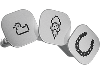 pack merchandising - ledger nano gen5 pack2 insignias gris
