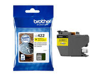 cartucho de tinta - brother lc-422y 550 paginas amarillo