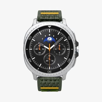 Pulsera Spigen Athlex Air para Samsung Galaxy Watch 8/8 Classic Verde Tela