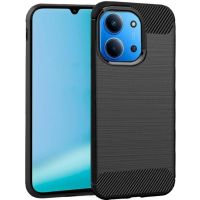 funda para movil cool silicona flexible carbon negro antigolpes para xiaomi redmi 15c 15c 5g y poco c85
