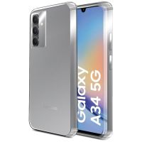 pccom essential funda antishock transparente para samsung galaxy a34 5g
