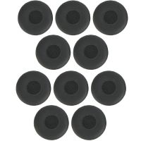 auriculares jabra evolve 20304065 almohadillas leatherette tamano l pack 10 unidades