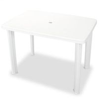 set de mesa y sillas bistro de jardin 3 uds  set de muebles de jardin plastico blanco