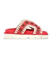 mou para mujer musw461013a sandalias bio rosa 37 piel 1 a 3cm ninguno casual