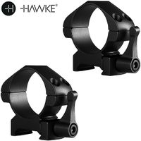 hawke precision monturas acero 30mm 2pc weaver media - liberacion rapida