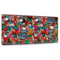 subblim graffiti alfombrilla gaming xl