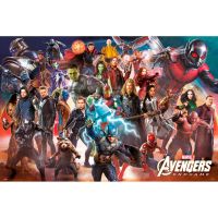 erik maxi poster marvel vengadores endgame line up 915x61cm