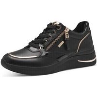tamaris deportivas moda deportiva impermeable 83715 piel negra para mujer