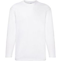 fruit of the loom camiseta manga larga valueweight para mujer
