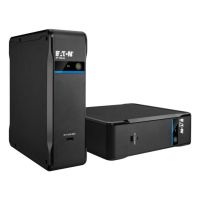sai eaton 900va bateria de plomo acido 9ah 12v 4 salidas ac usb autonomia torre led