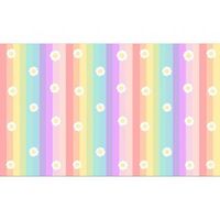 fotomural vinilo infantil margaritas multicolor 400 x 300 cm